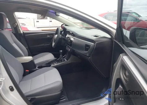 2014 Toyota Corolla L z USA, uszkodzony, nr VIN 2T1BURHE9EC066268